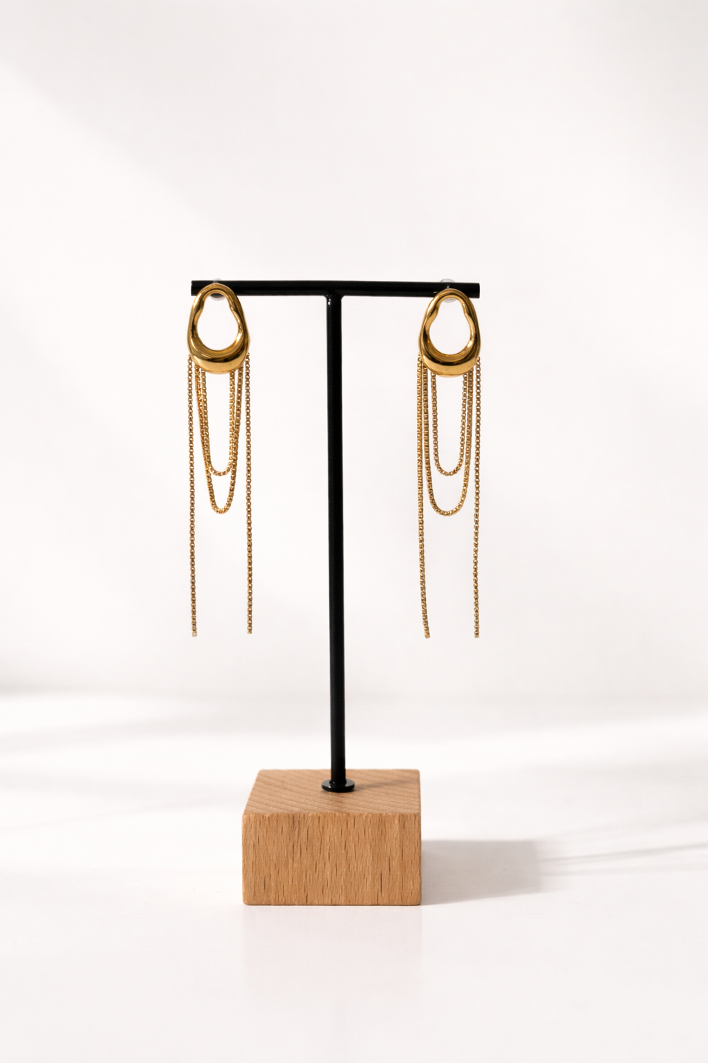 Boucle d'oreilles Fluide