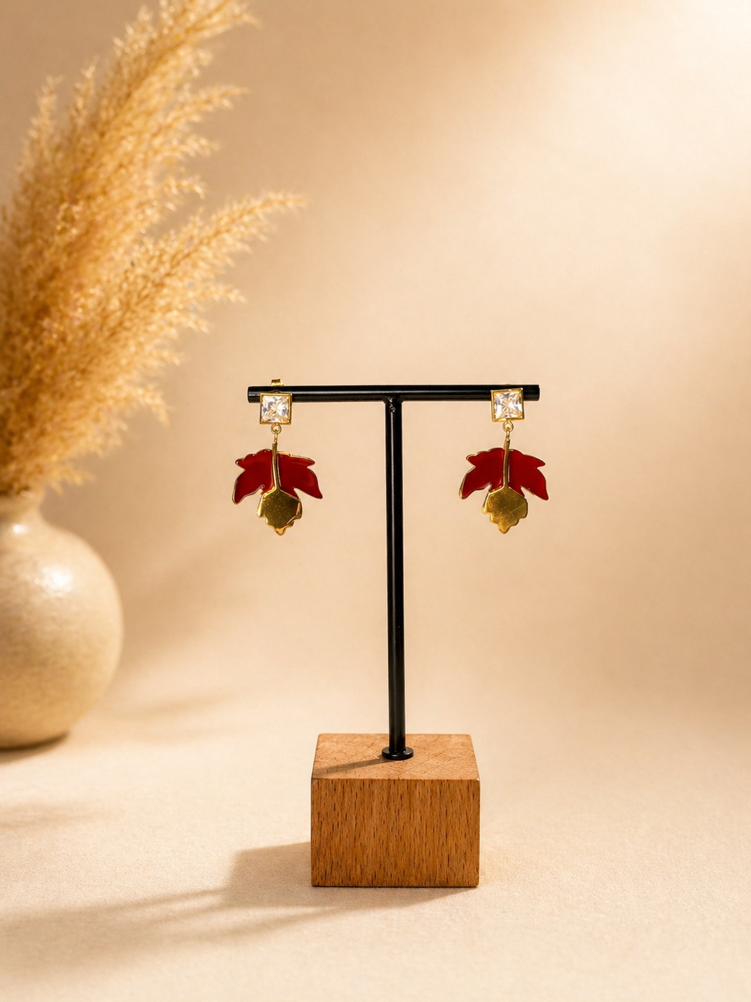 Boucles d'oreilles Botanique