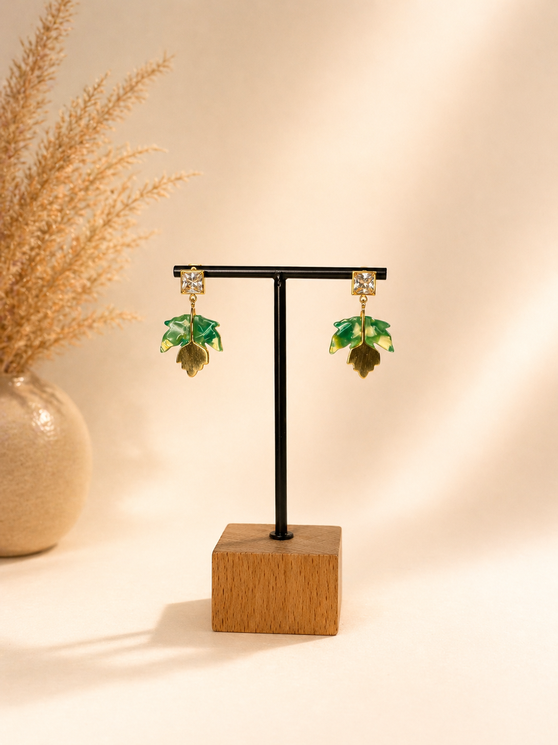Boucles d'oreilles Botanique