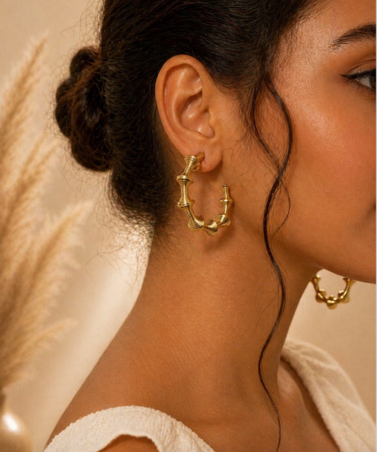 Boucles d'oreilles Spirale