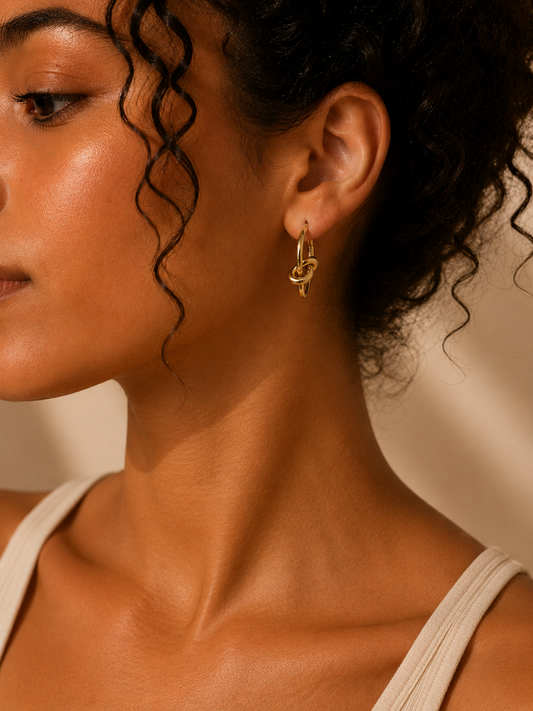 Boucles d'oreilles Étreinte