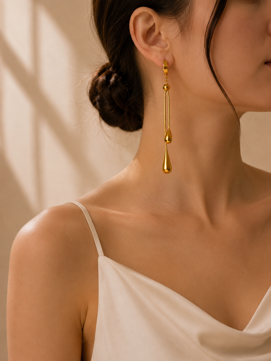 Boucles d'oreilles Pendule