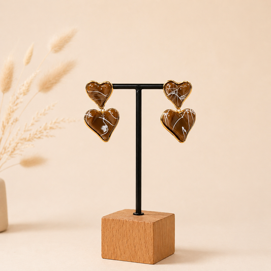 Boucles d'oreilles Praline